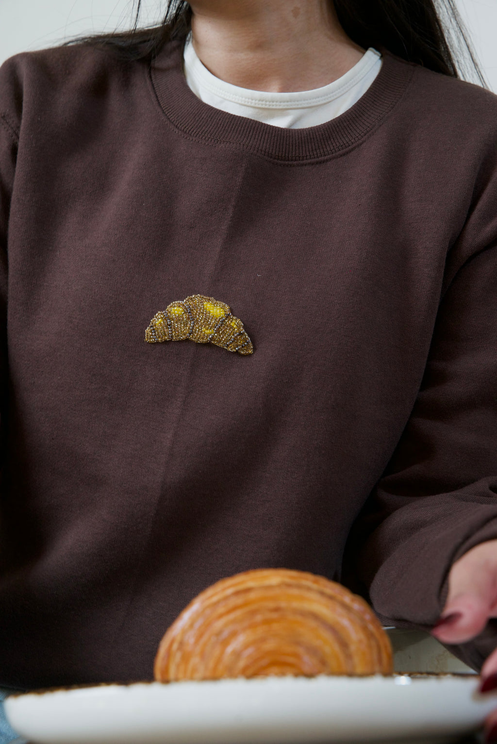 Mini Crossiant sweatshirt