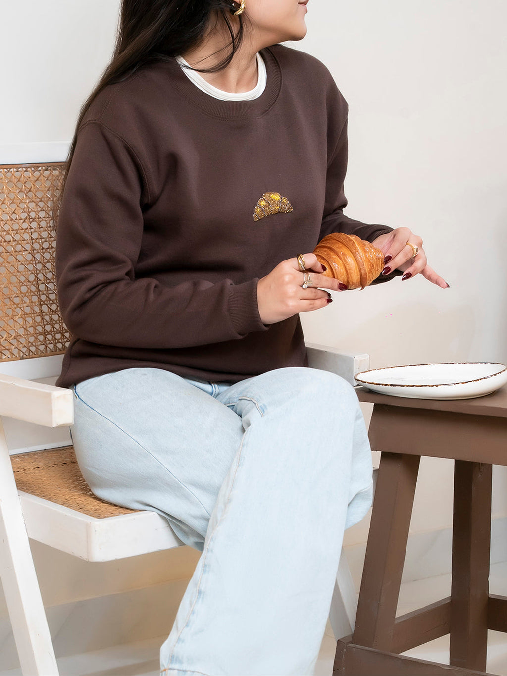 Mini Crossiant sweatshirt