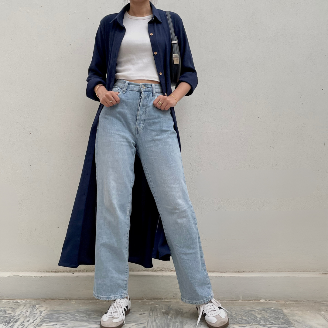 Twila collared shrug